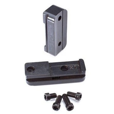 Talley Manufacturing Two Piece Weaver Scope Base Set Steel Blued