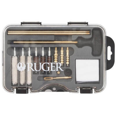 Allen Ruger Universal Handgun Cleaning Kit with Molded Tool Box 27836