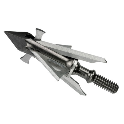Muzzy Trocar HB Mechanical Broadhead 4 Blade 100 Grain 3 Pack