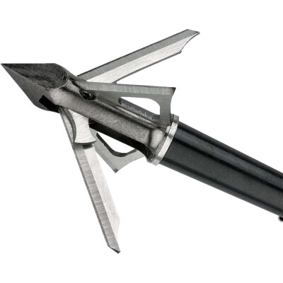 Muzzy Trocar HBX 4 Blade Mechanical Broadhead 100 Grain 3 Pack