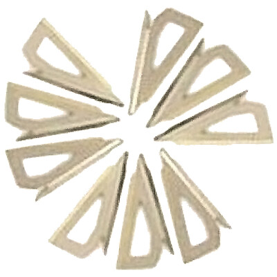 Muzzy Replacement Blades for 3 Blade Broadhead 100 Grain 1.19" Cutting Diameter 18 Pack 320