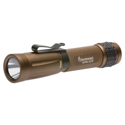 Browning Alpha Elite AA Flashlight 200 Lumens Bronze