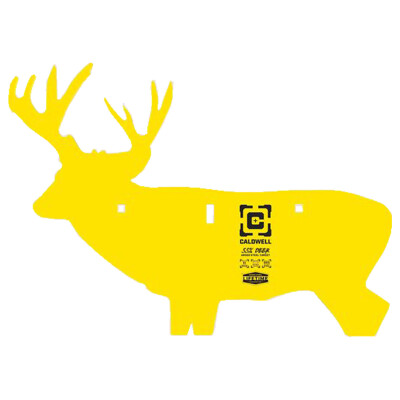 Caldwell AR500 33% Deer Target 3/8" AR500 Yellow