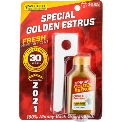 Wildlife Research Special Golden Estrus 1 Ounce
