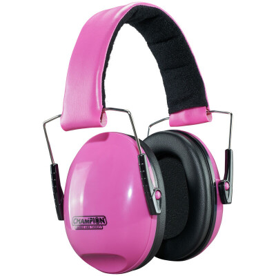 Champion Small Frame Ear Muff 21db Noise Reduction Rating Comfort Headband Pink