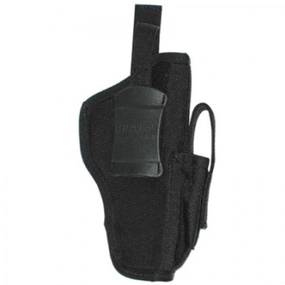 BLACKHAWK! Ambidextrous Hip Holster for 3 to 4" Barrel Medium/Large Frame Double Action Revolvers Black