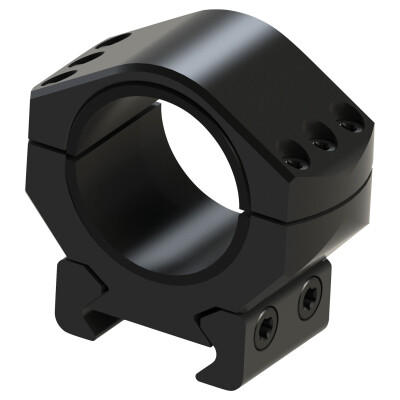 Burris 30mm 1" Height XTR Signature Picatinny Rings Customizable MOA Aluminum Matte Black