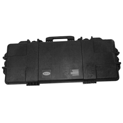 Boyt H36SG AR/Carbine Single Firearm Case 38"x15.75"x5" Water Resistant O-Ring Full Length Gasket High Density Egg Crate Foam Injection Molded Hard Case Matte Black Finish