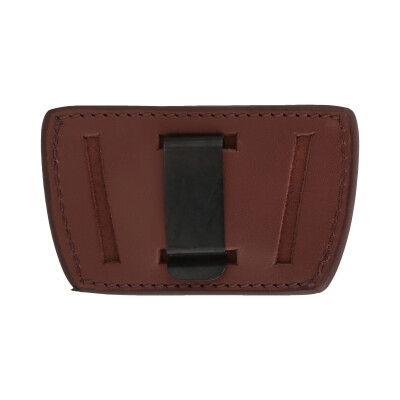 Allen Glenwood Leather Belt Slide Holster Fits Med/Large Frame Handguns Ambidextrous Brown