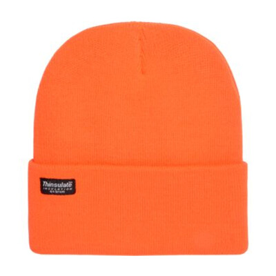Hot Shot Basics 2-Ply Knit Insulated Cap Commander Blaze Orange