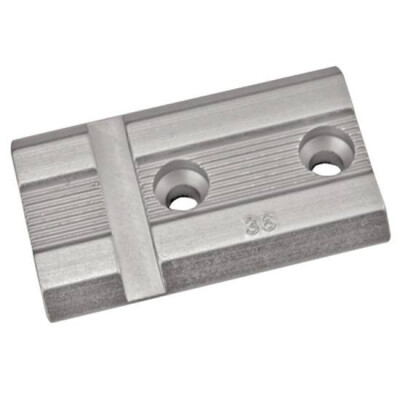 Weaver Detachable Top Mount Base BSA/Remington/Weatherby Standard Rear Base Silver 48006