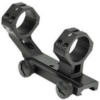 Weaver AR-15 Thumb Nut SPR Optics Mount 30mm Scope Tube Aluminum Black Finish 48375