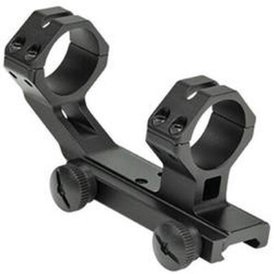 Weaver AR-15 Thumb Nut SPR Optics Mount 1" Scope Tube Aluminum Black Finish 48376