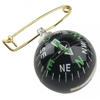 Allen Liquid Filled Pin On Compass Black