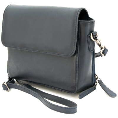 Cameleon Smith & Wesson Dynamic Crossbody Concealed Carry Purse Denim Blue
