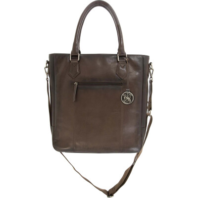 Cameleon Smith & Wesson Flat Tote Concealed Carry Purse Dark Brown