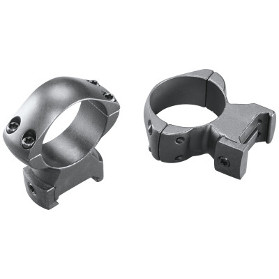 Weaver Grand Slam Steel Top Mount Rings 30MM Low Matte Black