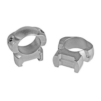 Weaver Grand Slam 1" Scope Rings High Silver Finish 49322