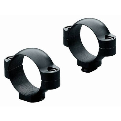 Leupold 1" Standard Rings Super Low Black Matte
