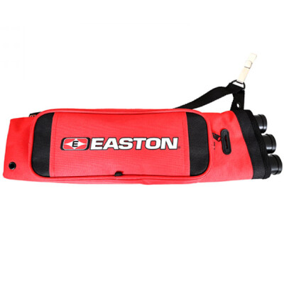 Easton Archery Flipside 3-Tube Hip Quiver Ambidextrous Red