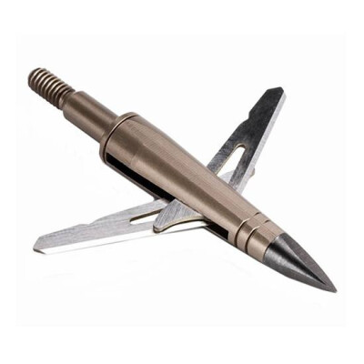 New Archery Products Mechanical Broadhead Crossbow Slingblade,2 Blades 100 Grains 1 7/8" Cutting Diameter 3 Pack