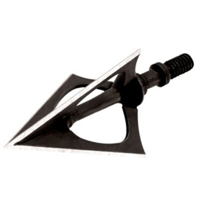 New Archery Products Fixed Broadhead HellRazor 100 Grain 1-1/8" Cutting Diameter 3-Pack Matte Black 60-410