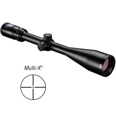 Bushnell Banner 3-9x50 Riflescope Multi-X Reticle 1" Tube 1/4 MOA Matte Black 613950
