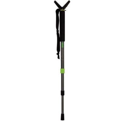 Primos Polecat Mono Pod Tall Adjustable 25"-62" Aluminum Black 65481