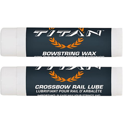 Allen Titan Crossbow String Wax and Rail Lube Combo .15 oz