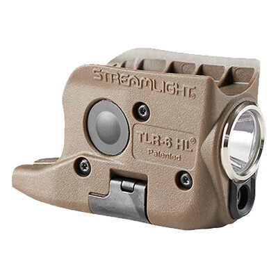 Streamlight TLR-6 HL Light/Red Laser for Glock 42/43/43X/48 FDE