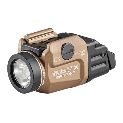 Streamlight TLR-7X USB Weapon Light 500 Lumens FDE
