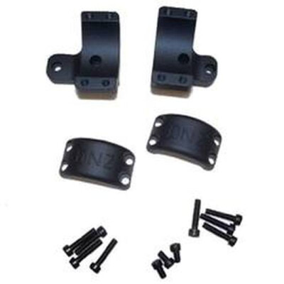 DNZ Products Hunt Master Howa 1500 Two Piece Tactical Scope Mount Medium 30mm Tube Long or Short Action Left or Right Hand Aluminum Black 703TM2