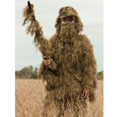 Red Rock Outdoor Gear Ghillie Suite 5 Piece Adult XL/XXL Desert Camo 70916XLXXL