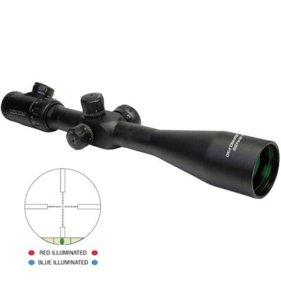 Konus Pro F-30 6-24x52 Riflescope Illuminated Mil-Dot Engraved Reticle 30mm Tube 1/10 MIL Adjustment Matte Black Finish 7297