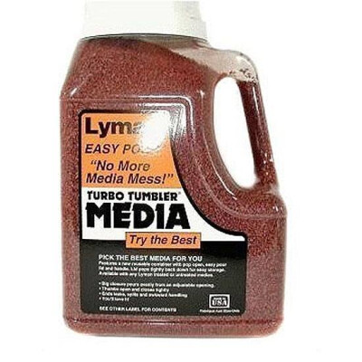 Lyman Turbo Tufnut Cleaning Media 7 Pounds Easy Pour Container