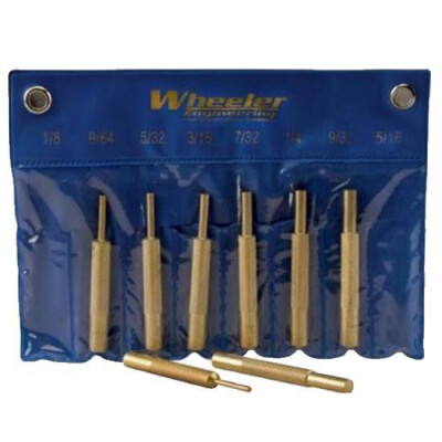 Wheeler Engineering Brass Punch Set 780-194