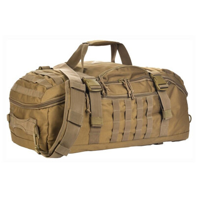 Red Rock Outdoor Gear Traveler MOLLE Duffle Bag Polyester Coyote Tan 80260COY