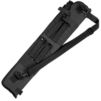 Red Rock Outdoor Gear MOLLE Shotgun Scabbard MOLLE Webbing Padded 600D Polyester Black