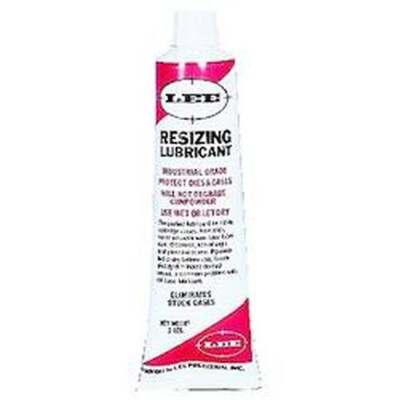 Lee Precision Resizing Lube, Non Sticky Non Allergenic Two Ounce Tube