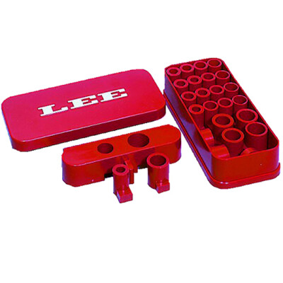 Lee Precision Charge Bar Holds 24 Shot and Powder Bushings Includes Storage Box 90016