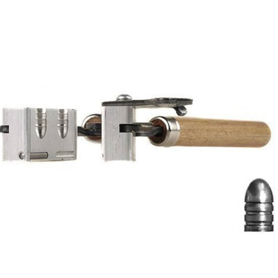 Lee Precision Double Cavity Mold Produces a .356 Diameter 125 Grain Round Nose Bullet Handles Included