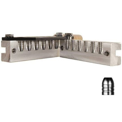 Lee Precision Six Cavity Mold Produces a .452 Diameter 228 Grain Round Nose Bullet