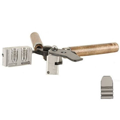 Lee Precision Double Cavity Mold Produces a .457 Diameter 340 Grain Flat Nose Bullet Handles Included