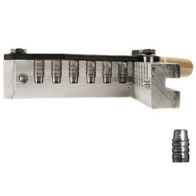 Lee Precision Six Cavity Mold Produces a .452 Diameter 200 Grain Semi Wad Cutter Bullet