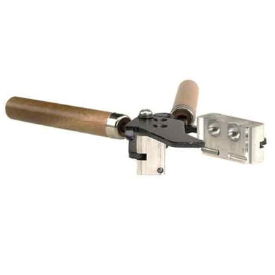 Lee Precision .562" Diameter Round Ball Double Cavity Mold Aluminum Wood Handles 90460