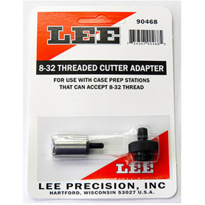 Lee Precision 8-32 Threaded Cutter Adapter and Lock Stud 90468