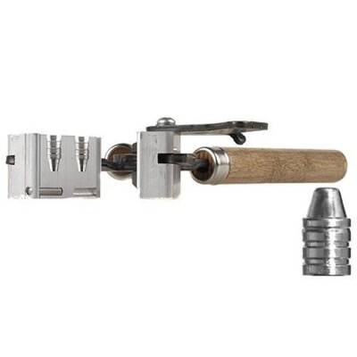 Lee Precision Double Cavity Mold Produces a .401 Diameter 150 Grain Semi Wad Cutter Bullet Handles Included