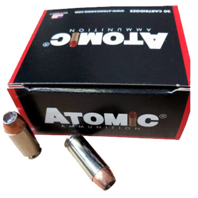 Atomic 10mm Auto Ammunition 20 Rounds Bonded JHP 155 Grain