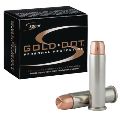 Speer Gold Dot .357 Magnum Ammunition 20 Rounds GDHP 158 Grain