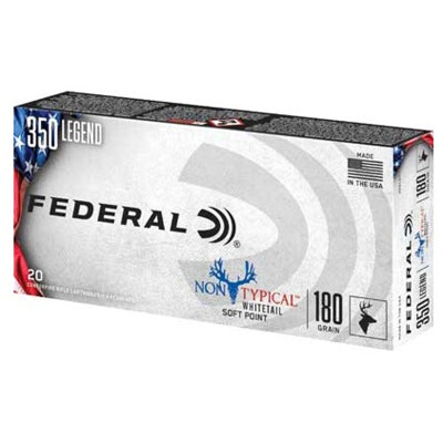 Federal Non-Typical .350 Legend Ammunition 20 Rounds 180 Grains NTSP 2100 fps